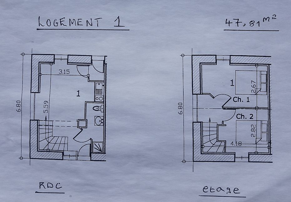 plan apartment les portails